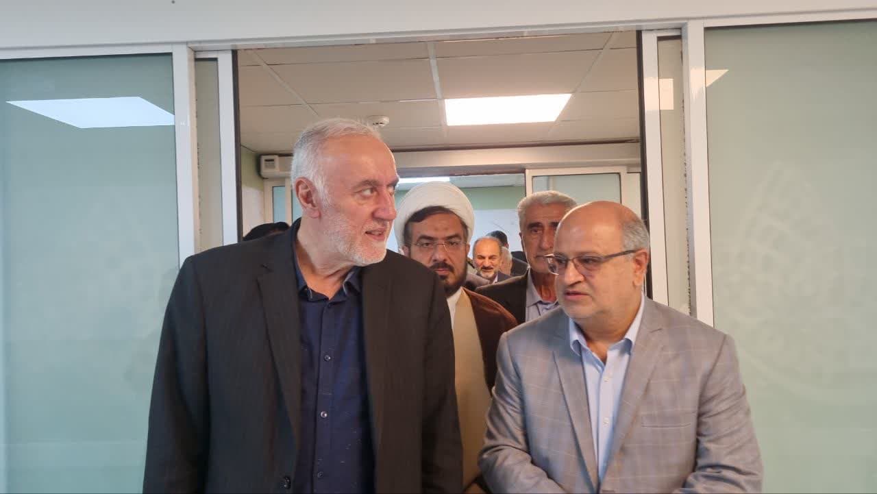 دکتر زالی و علیرضا فخاری استاندار تهران