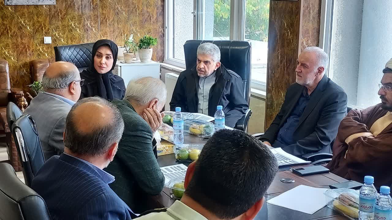 جلسه بررسی روند تکمیلی بیمارستان حضرت فاطمه (س) دماوند