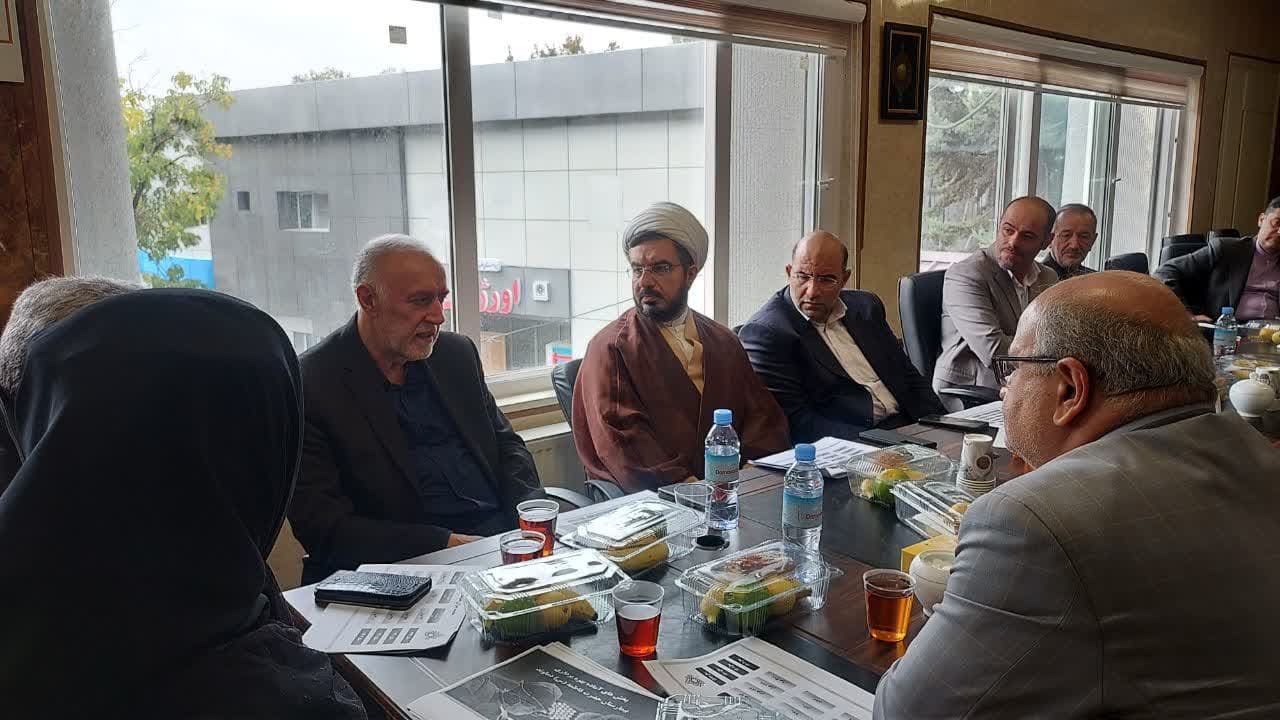 جلسه بررسی روند تکمیلی بیمکارستان حضرت فاطمه (س) دماوند